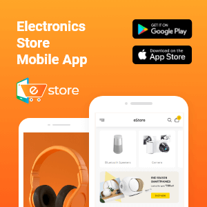 eStore – An Electronic Store Mobile App | imw3